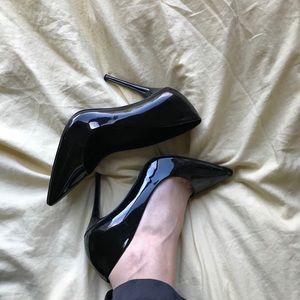 Aldo leather pumps